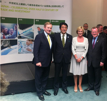 Priminister-of-Japan-Irish-visit